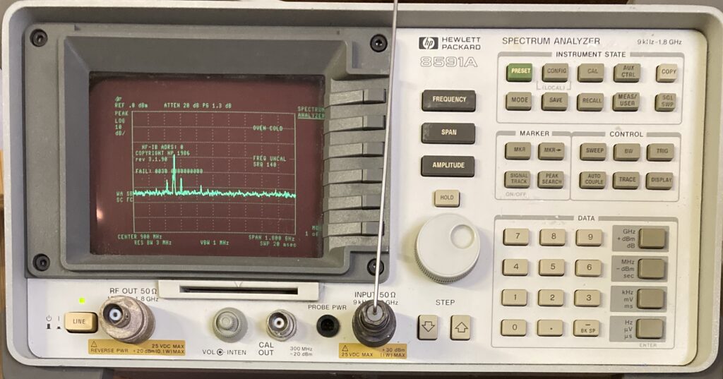 spectrum analyzer