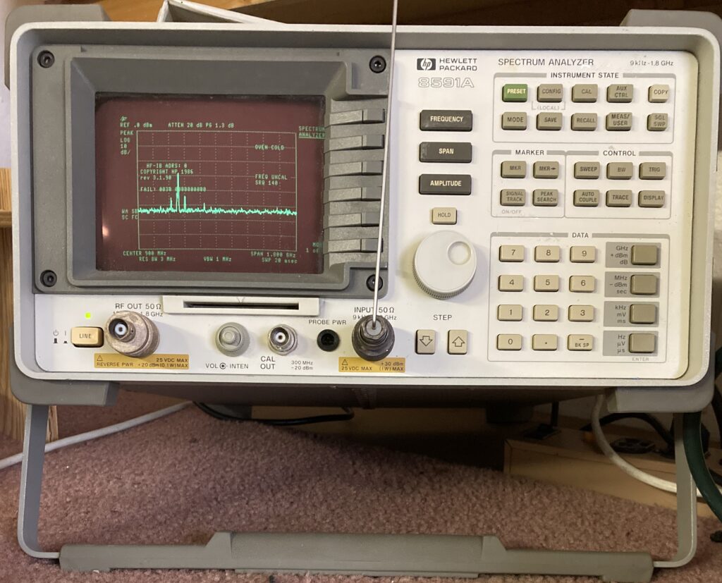 spectrum analyzer